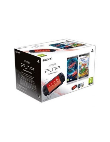 Sony PSP-E1000 + Cars 2 + Geronimo Stilton console da gioco portatile 10,9 cm (4.3") Nero