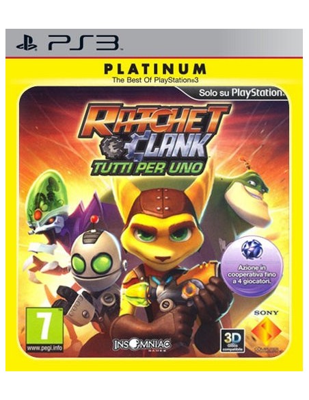 Sony Ratchet & Clank  All 4 One - Platinum, PS3 Inglese, ITA PlayStation 3