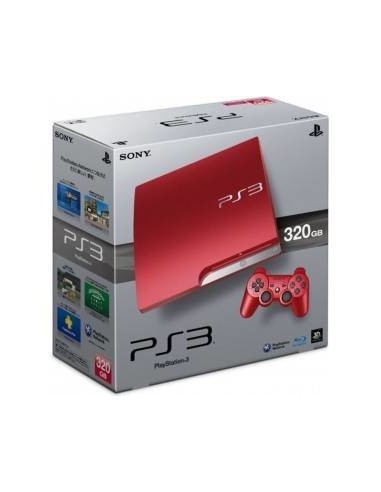 Sony PlayStation 3 Slim 320GB Wi-Fi Rosso