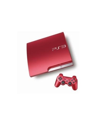 Sony PlayStation 3 Slim 320GB Wi-Fi Rosso