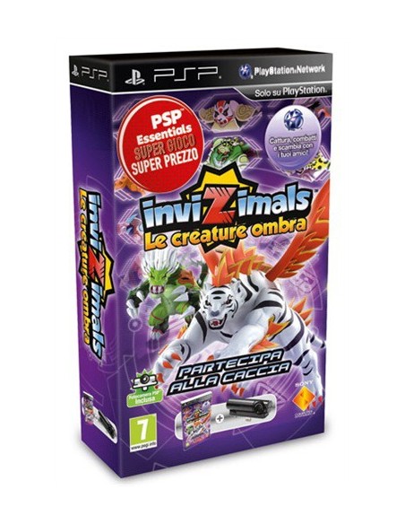Sony Invizimals  Shadow Zone, PSP + Webcam Inglese, ITA PlayStation Portatile (PSP)