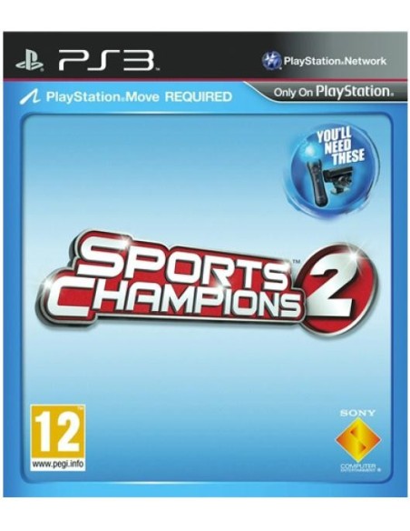 Sony Sports Champions 2 + Move Kit Bundle, PS3 Inglese PlayStation 3