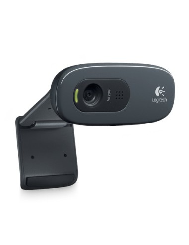 Logitech HD C270 webcam 3 MP 1280 x 720 Pixel USB 2.0 Nero, Grigio