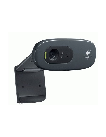 Logitech HD C270 webcam 3 MP 1280 x 720 Pixel USB 2.0 Nero, Grigio