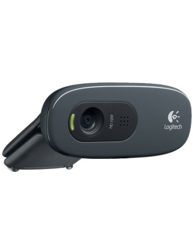Logitech HD C270 webcam 3 MP 1280 x 720 Pixel USB 2.0 Nero, Grigio