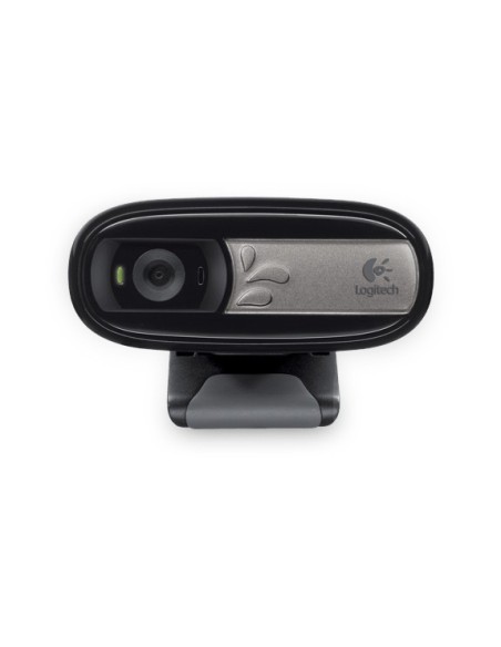Logitech C170 webcam 5 MP 640 x 480 Pixel USB 2.0 Nero, Argento