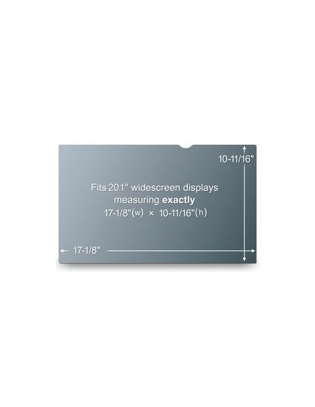 3M PF20.1W Filtro per la privacy senza bordi per display 51 cm (20.1")