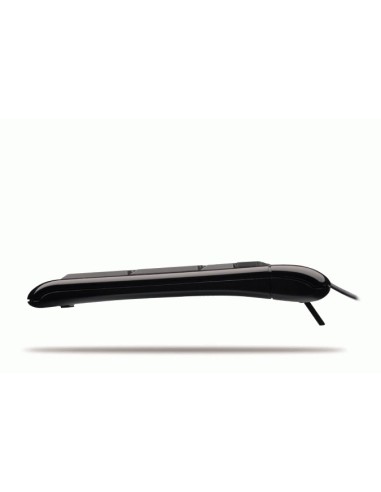 Logitech Ultra-Flat Keyboard, IT tastiera USB + PS 2 Nero