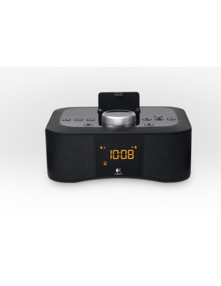 Logitech Clock Radio Dock S400i Orologio Nero