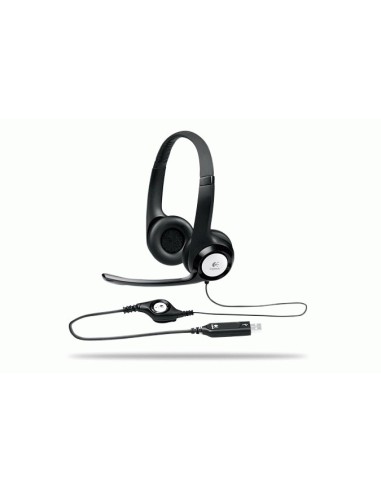 Logitech ClearChat Comfort Auricolare Cablato Musica e Chiamate Nero
