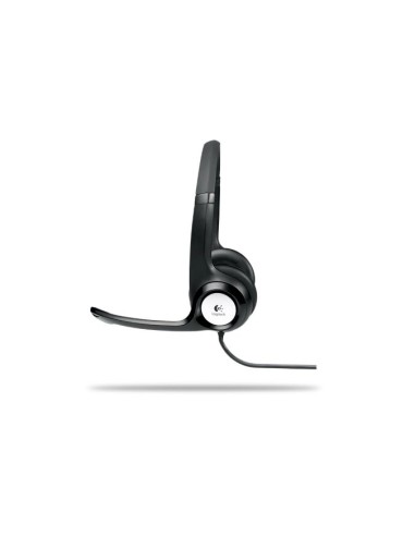 Logitech ClearChat Comfort Auricolare Cablato Musica e Chiamate Nero