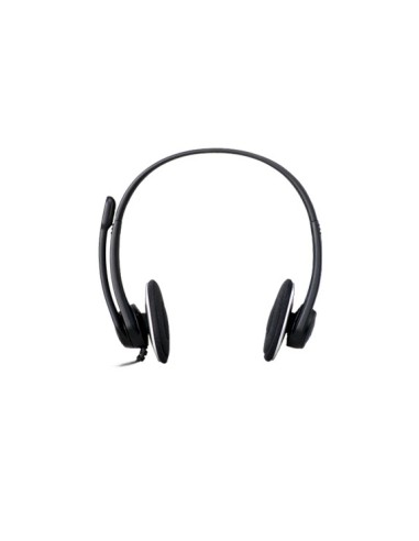 Logitech USB Headset H330 Auricolare Cablato A Padiglione Ufficio Nero