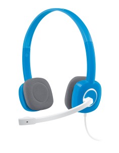Logitech H150 Stereo Headset Auricolare Cablato A Padiglione Ufficio Blu