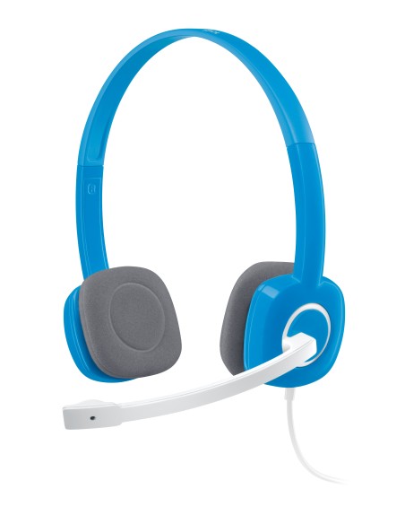Logitech H150 Stereo Headset Auricolare Cablato A Padiglione Ufficio Blu