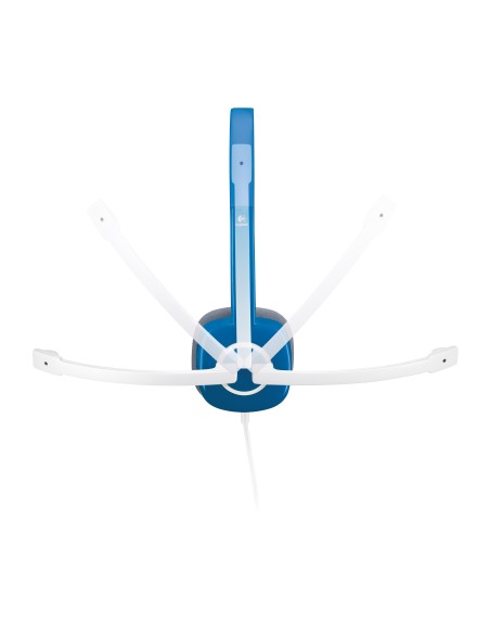 Logitech H150 Stereo Headset Auricolare Cablato A Padiglione Ufficio Blu