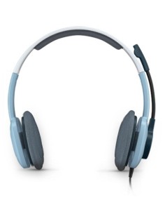 Logitech H250 Auricolare Cablato A Padiglione Ufficio Blu
