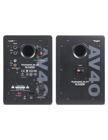 Pinnacle Studiophile AV40 MKII Nero Cablato 20 W