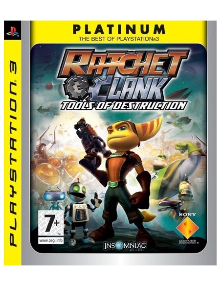 Sony Ratchet & Clank  Tools of Destruction Platinum PlayStation 3