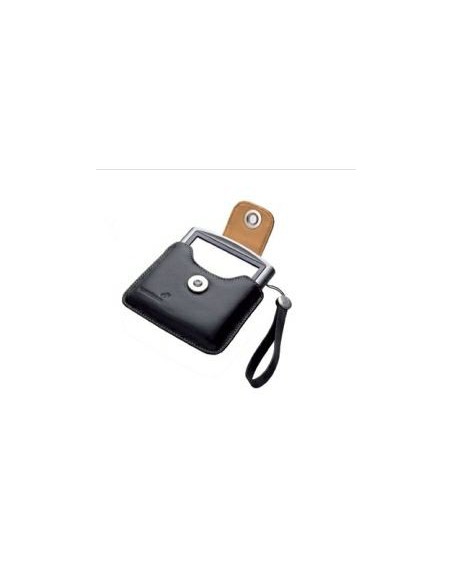 TomTom Leather Case and Strap Nero Pelle