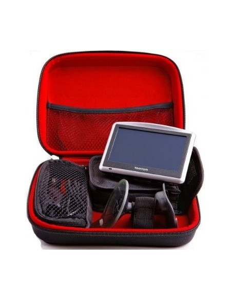 TomTom Travel Case Nero, Rosso
