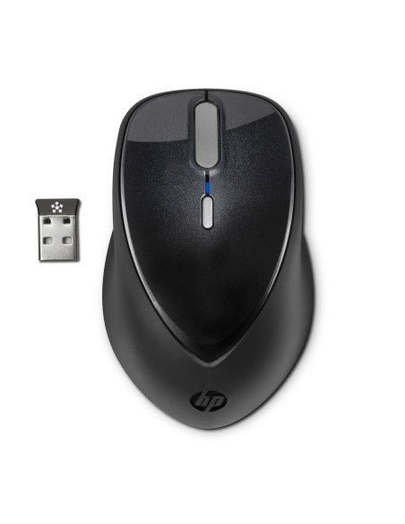 HP x5000 mouse Ambidestro RF Wireless Laser 1600 DPI