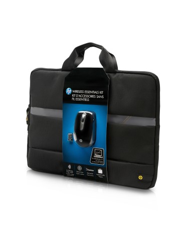 HP Wireless Essentials Kit borsa per notebook 40,6 cm (16") Valigetta ventiquattrore Nero