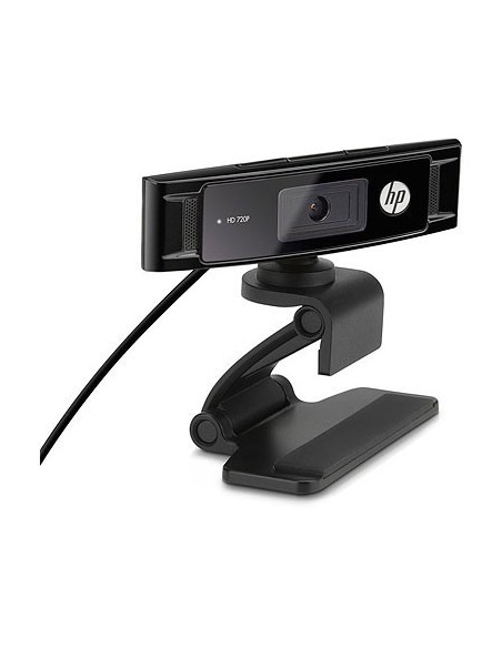 HP HD 3300 webcam 1280 x 720 Pixel USB 2.0 Nero