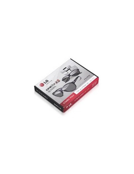 LG AG-F314 occhiale 3D stereoscopico Nero