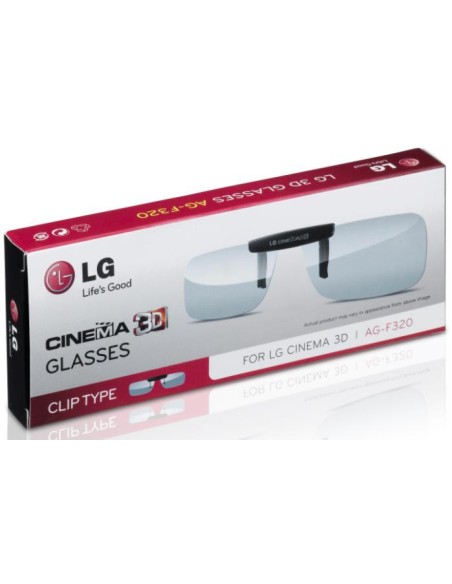 LG AG-F320 occhiale 3D stereoscopico Nero