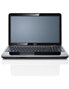 Fujitsu LIFEBOOK AH531 39,6 cm (15.6") Intel® Celeron® 2 GB DDR3-SDRAM 320 GB HDD Windows 7 Home Premium Nero