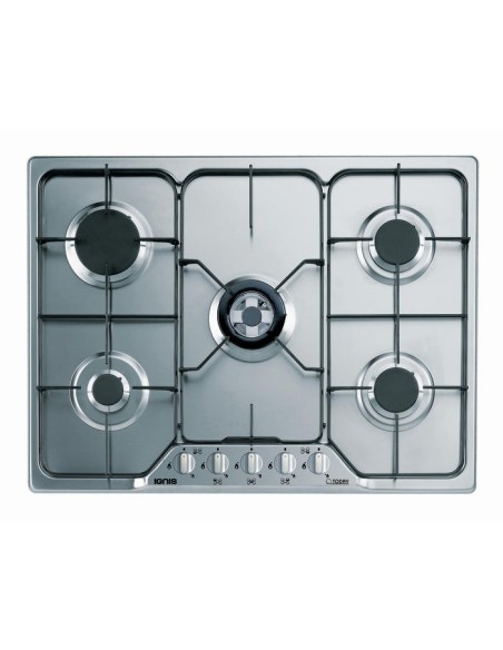 Ignis AKF 110 IX piano cottura Acciaio inossidabile Da incasso Gas 5 Fornello(i)