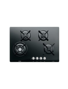 Ignis AKL 452 NB piano cottura Nero Da incasso Gas 4 Fornello(i)