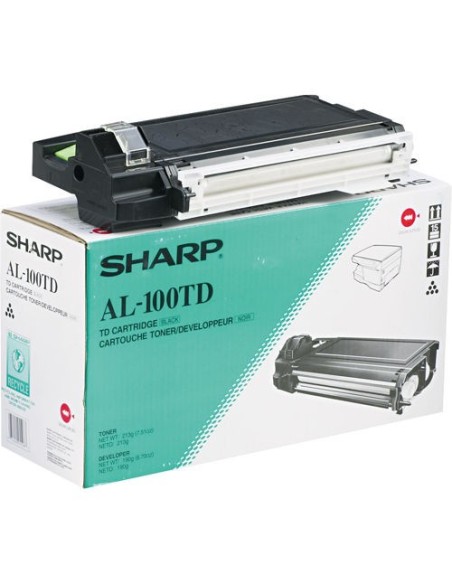 Sharp AL-100TD cartuccia toner 1 pz Originale Nero