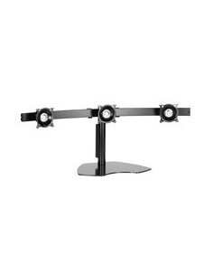 Chief Flat Panel Triple Monitor Horizontal Table Stand Nero