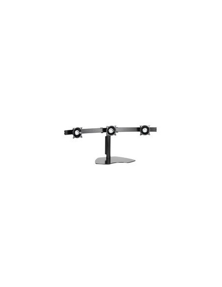 Chief Flat Panel Triple Monitor Horizontal Table Stand Nero