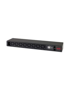 APC Rack PDU, Metered, 1U, 16A, 208 230V, (8) C13 unità di distribuzione dell'energia (PDU) Nero