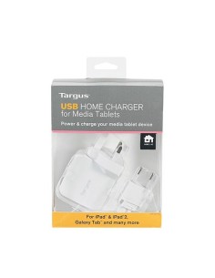 Targus USB Home Charger for Media Tablets 2