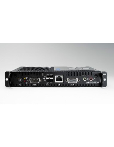 Advantech ARK-DS220F-D6A1E thin client 1,8 GHz 1,5 kg Nero D525