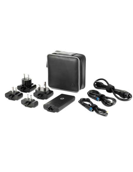 HP 65W Smart Travel AC Adapter adattatore e invertitore Auto Nero