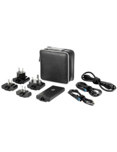 HP 65W Smart Travel AC Adapter adattatore e invertitore Auto Nero 2