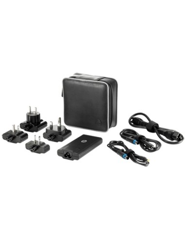 HP 65W Smart Travel AC Adapter adattatore e invertitore Auto Nero