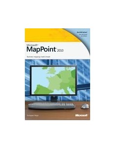 Microsoft MapPoint 2010 Europe EDU EN mappa per navigatore