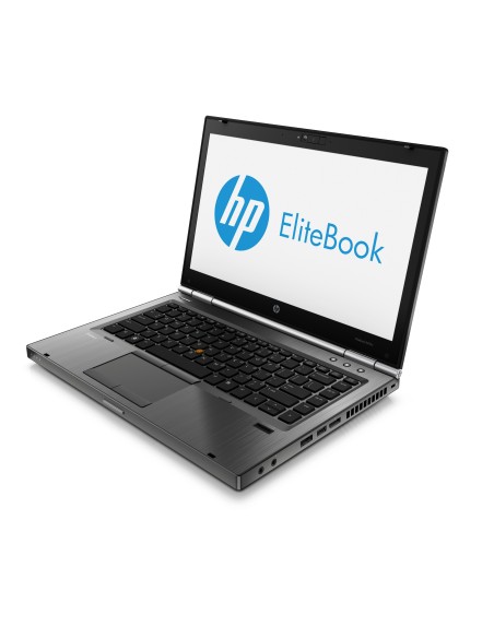 HP EliteBook 8470w 35,6 cm (14") HD+ Intel® Core™ i5 4 GB DDR3-SDRAM 500 GB HDD Wi-Fi 4 (802.11n) Windows 7 Professional Argento
