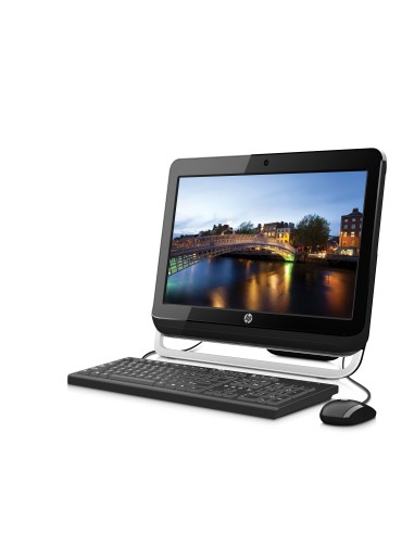 HP Omni 120-1200el Intel® Pentium® 50,8 cm (20") 1600 x 900 Pixel 4 GB DDR3-SDRAM 500 GB HDD Windows 7 Home Premium Nero