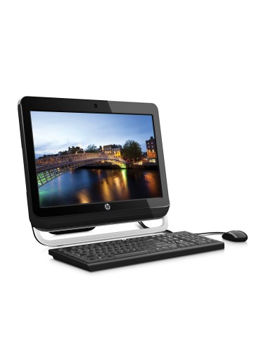 HP Omni 120-1200el Intel® Pentium® 50,8 cm (20") 1600 x 900 Pixel 4 GB DDR3-SDRAM 500 GB HDD Windows 7 Home Premium Nero