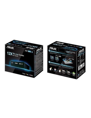 ASUS BC-12B1ST lettore di disco ottico Interno Nero
