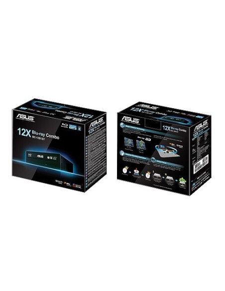 ASUS BC-12B1ST lettore di disco ottico Interno Nero