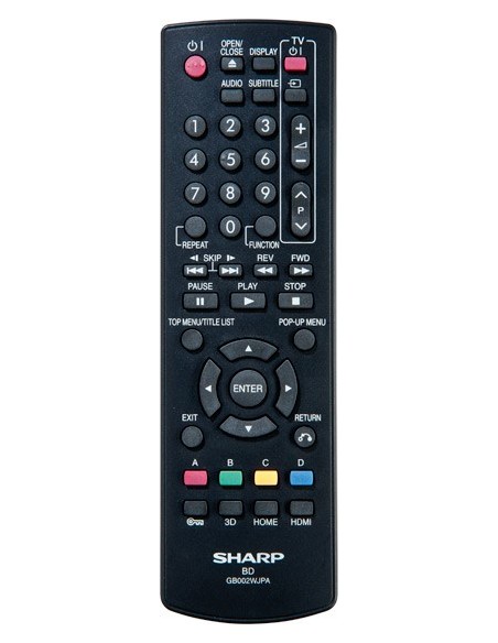 Sharp BD-AMS20S Blu-Ray player