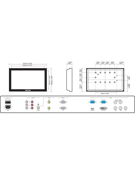 Philips Monitor LCD BDL3215E 00
