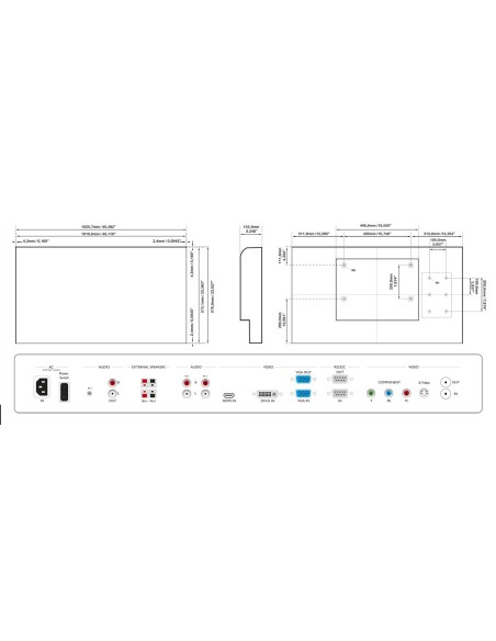 Philips Monitor LCD BDL4681XU 00
